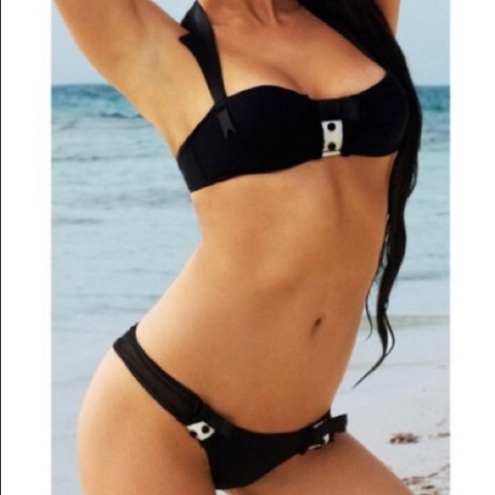 Beach bunny tuxedo bikini